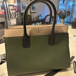 Kate Spade Green and Beige Women's tote Bag